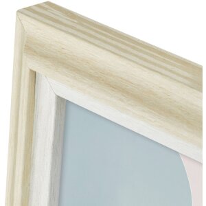 ZEP fotolijst Livorno 10x15 cm natuurlijk hout look smalle lijst displaystandaard