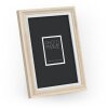 ZEP fotolijst Livorno 10x15 cm natuurlijk hout look smalle lijst displaystandaard