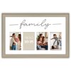ZEP Houten Fotolijst Haifa bruin 4 Fotos 10x15 cm (53x35 cm) Familielijst