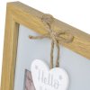 ZEP Babygalerielijst Enea 12 maanden 13 fotos hout 47x28,5 cm wandmontage