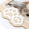 ZEP houten fotolijst Zampa 10x15 cm dierenfoto met pootapplicatie