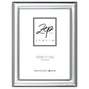 ZEP Metalen Portretlijst Sondrio 10x15 cm zilver glanzend