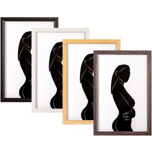 Walther Houten lijst Ilo 15x20 cm zwart acrylglas