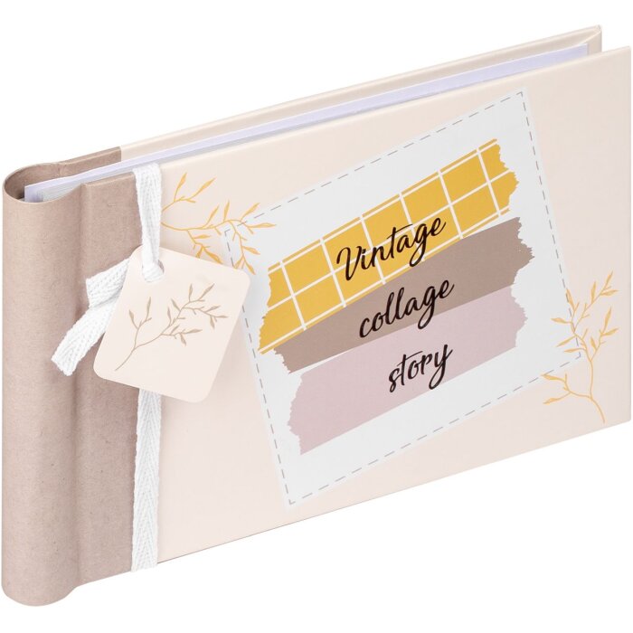 Walther spiraal mini album Vintage 36 fotos 10x15 cm hardcover slip-in album