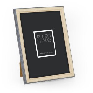ZEP fotolijst Bensen hout look zwart wit Formaten 10x15 tot 30x40 cm