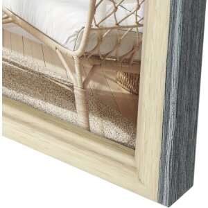 ZEP fotolijst Bensen hout look zwart wit Formaten 10x15 tot 30x40 cm