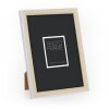 ZEP fotolijst Bensen hout look zwart wit Formaten 10x15 tot 30x40 cm
