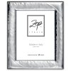 ZEP metalen portretlijst Chieti 10x15 cm tot 20x25 cm zilver glanzend