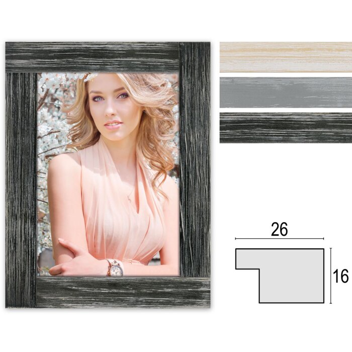 ZEP Houten Fotolijst Parma 10x15 cm tot 20x30 cm