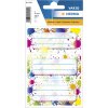 HERMA 1901 Kleur splash sticker gekleurd 76x35 mm 9 stuks
