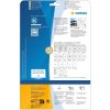 HERMA 10701 Etiketten gerecycled papier A4 35,6x16,9mm wit permanent