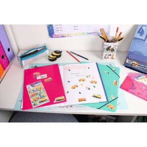 HERMA 15482 Decorstickers vuilniswagens veelkleurige set