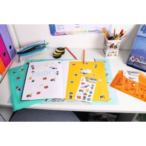 HERMA 15487 stickers piloot vliegtuig en accessoires set