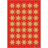 HERMA 15500 Decoratieve stickers kerststerren goud set