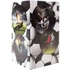 HERMA 19732 Potloodhouder karton voetbal design afveegbaar stevig 8x8x13.5cm