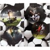 HERMA 19732 Potloodhouder karton voetbal design afveegbaar stevig 8x8x13.5cm