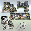 HERMA 19732 Potloodhouder karton voetbal design afveegbaar stevig 8x8x13.5cm