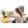 HERMA 19972 Leesstandaard zwart 5 niveaus verstelbaar antislip