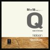 Nielsen Quadrum houten lijst 50x50 cm zwart grenen hout normaal glas