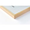 Nielsen Quadrum houten lijst 50x50 cm eiken natuur normaal glas wandmontage