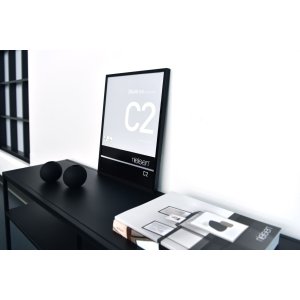 Nielsen aluminium fotolijst C2 zilver mat 70x100 cm acrylglas