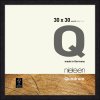 Nielsen Quadrum houten lijst 30x30 cm raaf zwart