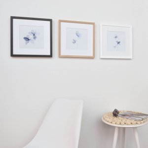Nielsen Quadrum houten lijst 30x30 cm wit dekkend