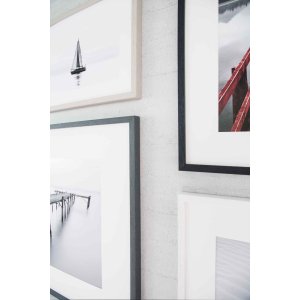 Nielsen houten afneembare lijst Quadrum 42x59,4 cm sneeuwwit dennenhout
