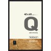 Nielsen Houten Verschoonkussen Quadrum 40x60 cm raaf zwart