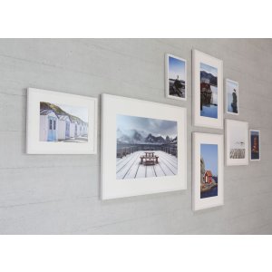 Nielsen Houten kliklijst Quadrum 50x70 cm Sneeuwwit