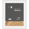 Nielsen houten fotolijst Skava Wit 50x60 cm met passe-partout 40x50 cm