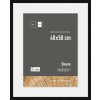 Nielsen houten fotolijst Skava zwart 40x50 cm incl. passe-partout