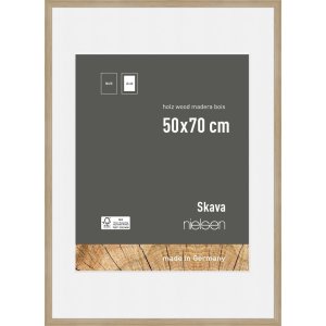 Nielsen houten fotolijst Skava eiken 50x70 cm met...