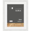Nielsen Houten Fotolijst Skava Wit 24x30 cm met Passepartout 18x24 cm