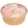 EatMySocks dubbelpak lange sokken Miso Ramen cadeau-idee 43% polyester 30°C