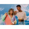EatMySocks dubbelpak lange sokken Miso Ramen cadeau-idee 43% polyester 30°C