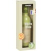 EatMySocks Crew sokken witte wijn geschenkdoos fles look 1 paar