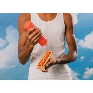 EatMySocks Hot Dog Sokken Grappig cadeau idee kuit sokken katoen mix 1 paar