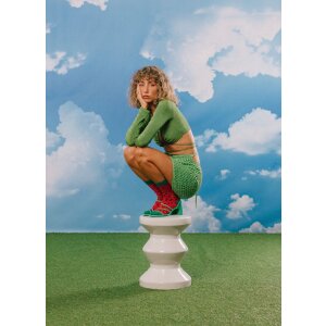 EatMySocks Lange Sok Verse Watermeloen