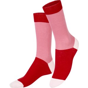 EatMySocks Crew Sokken Viva la Vulva Wit