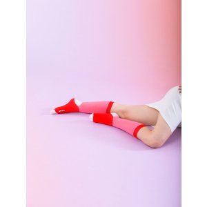 EatMySocks Crew Sokken Viva la Vulva Wit