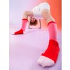 EatMySocks Crew Sokken Viva la Vulva Wit