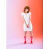 EatMySocks Crew Sokken Viva la Vulva Wit