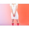 EatMySocks Crew Sokken Viva la Vulva Wit
