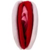 EatMySocks Crew Sokken Viva la Vulva Wit