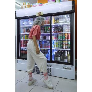 EatMySocks dubbelpak sokken Strawberry Smoothie enkelsok crew sok
