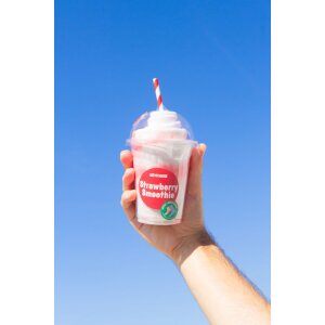 EatMySocks dubbelpak sokken Strawberry Smoothie enkelsok crew sok