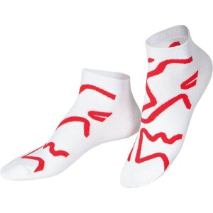 EatMySocks dubbelpak sokken Strawberry Smoothie enkelsok crew sok