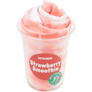 EatMySocks dubbelpak sokken Strawberry Smoothie enkelsok crew sok