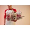 EatMySocks dubbelpak sokken Strawberry Smoothie enkelsok crew sok